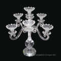 Floor standing crystal candelabra wedding centerpieces